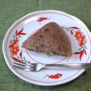 【糖質制限食】　簡単!!炊飯器で大豆粉蒸しパン